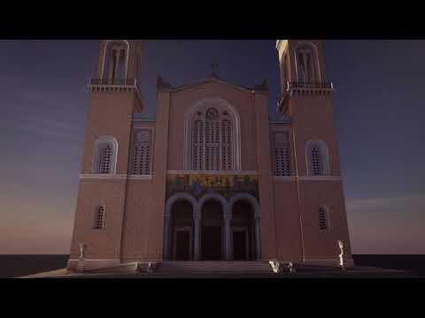 Ι.Ν. Μητρόπολη Αθηνών (3D Video)